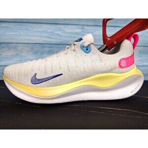 Nike ReactX Infinity Run 4 Photon Dust Royal Pink Run Shoes Sz 9.5